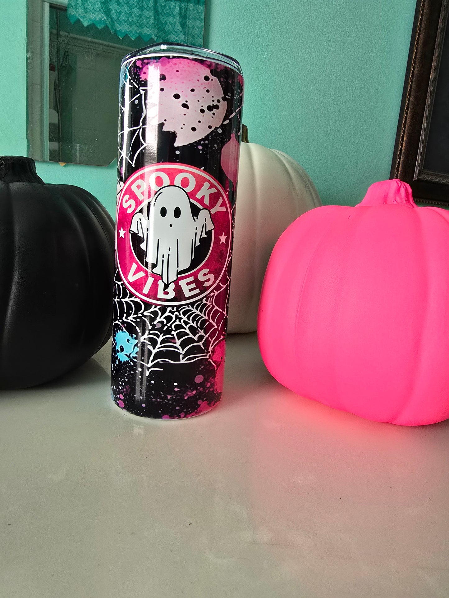 20 oz Spooky Coffee Tumbler